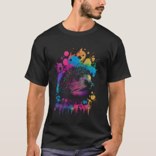 Hedgehog spiny animal forest nature favourite anim T-Shirt