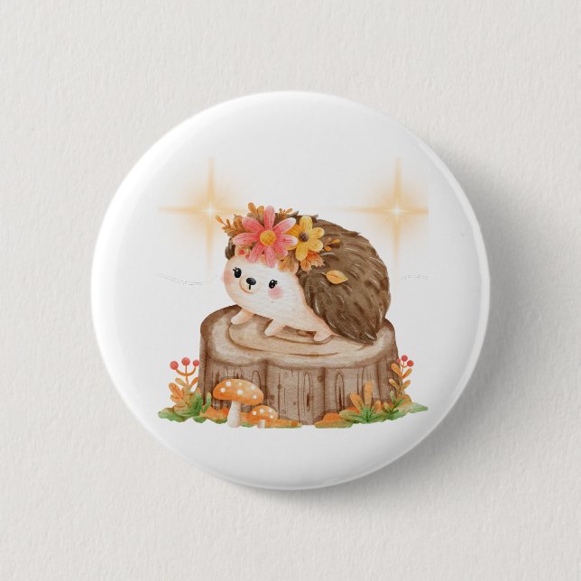 Hedgehog spring button (Front)