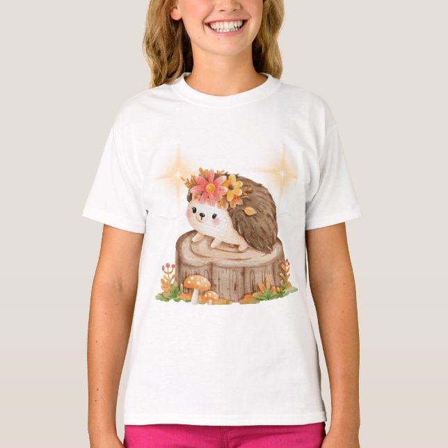 Hedgehog spring shirt (Front)
