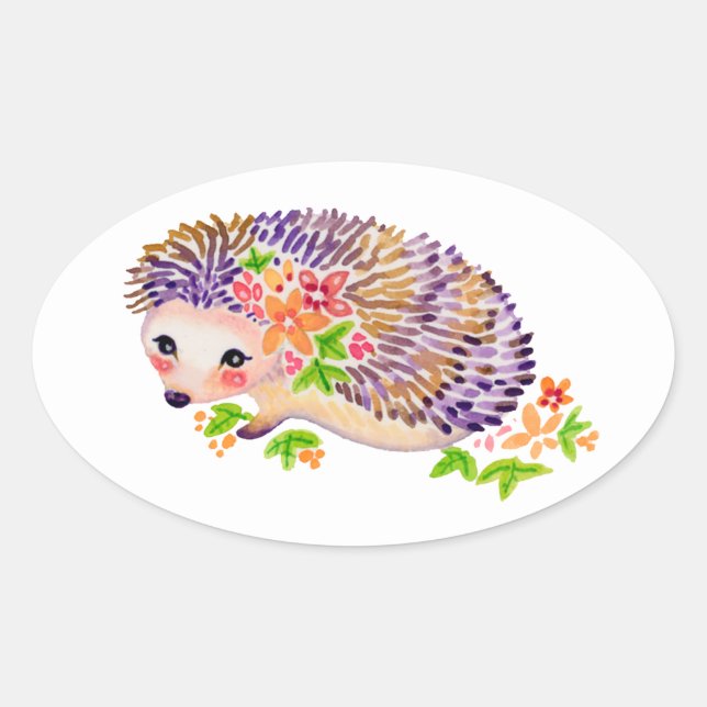 Hedgehog Sticker (Front)