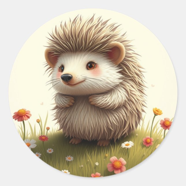 Hedgehog Stickers (Front)