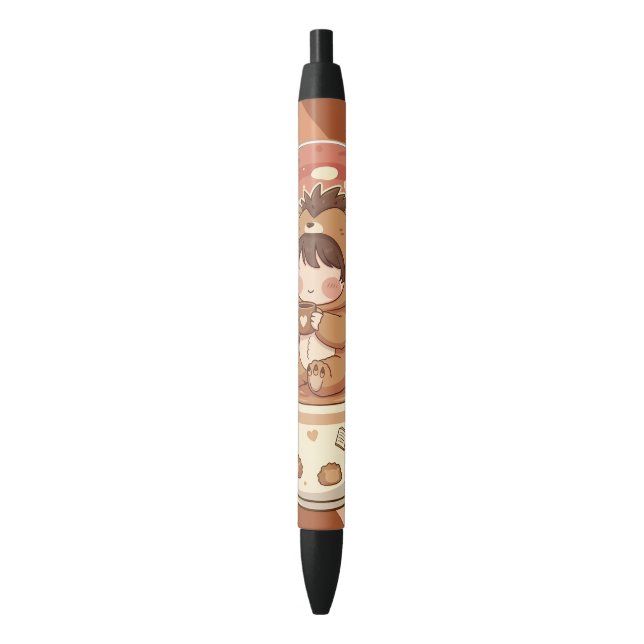  Hedgehog Study Desk Pen (Front Vertical)