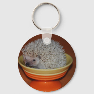 Hedgehog Sundae Key Ring