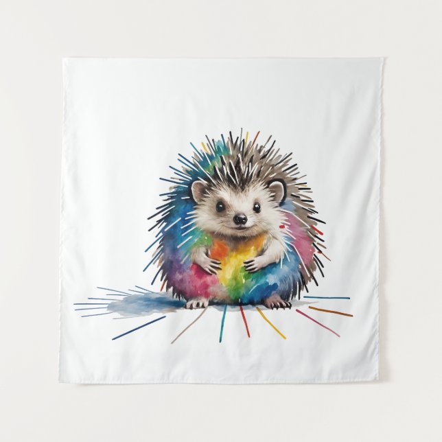 Hedgehog Tapestry (Front)