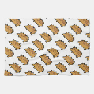 Hedgehog Tea Towel