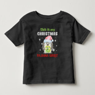 Hedgehog This Is My Christmas Pajama Shirt