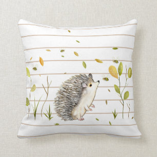 Hedgehog Throw Pillow