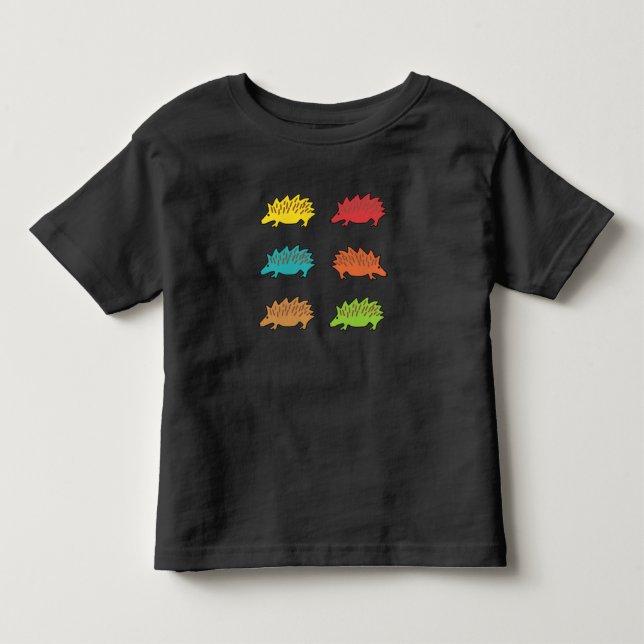 Hedgehog Toddler T-Shirt (Front)