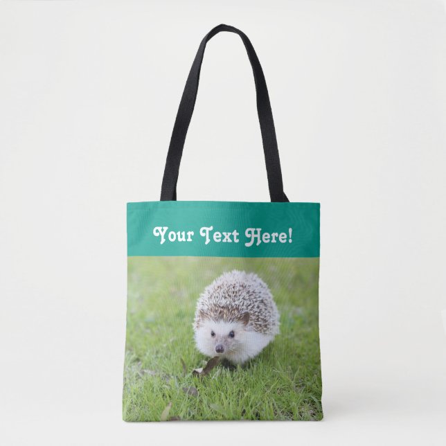 Hedgehog Tote Bag (Front)