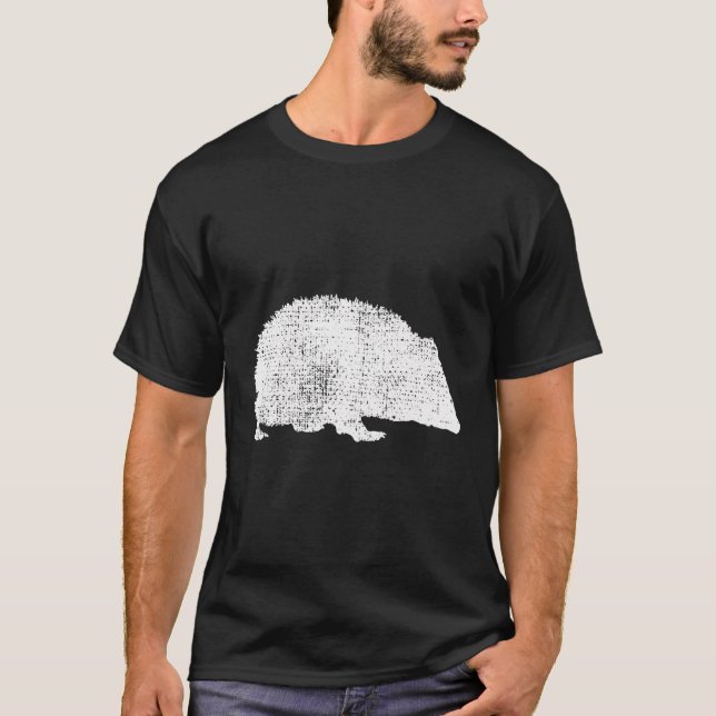 Hedgehog Vintage T-Shirt (Front)