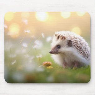 Hedgehog Wild Animal Tranquil Peaceful Mouse Pad