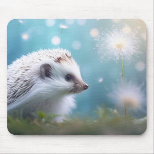 Hedgehog Wild Animal Tranquil Peaceful Mouse Pad