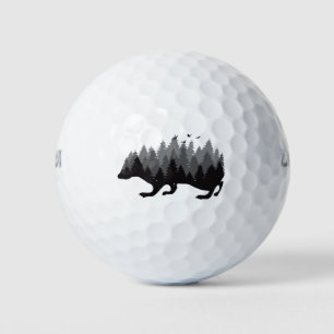 Hedgehog - Woodland Design Golf Balls
