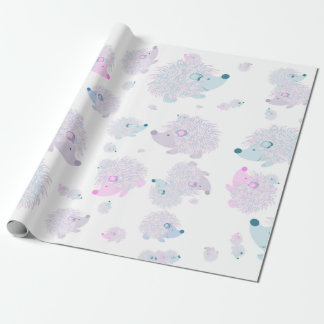 Hedgehog Wrapping Paper