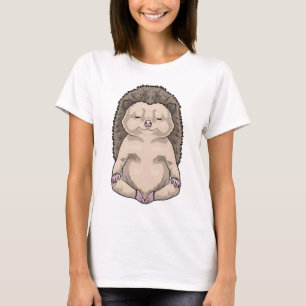 Hedgehog Yoga Fitness Meditation T-Shirt