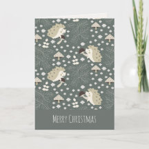 Hedgehogs and mushrooms
