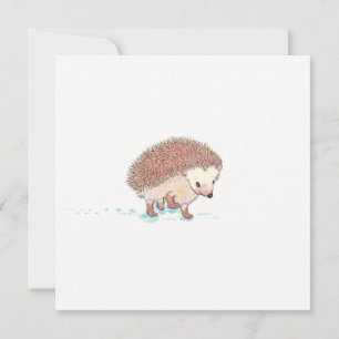 Hedgehog's Big Adventure  Card