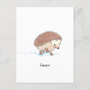 Hedgehog's Big Adventure  Postcard