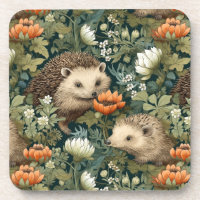 Hedgehogs in an Old English Garden