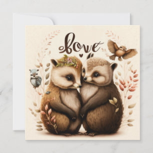  hedgehogs in love