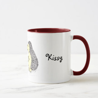 Hedgehogs in love mug