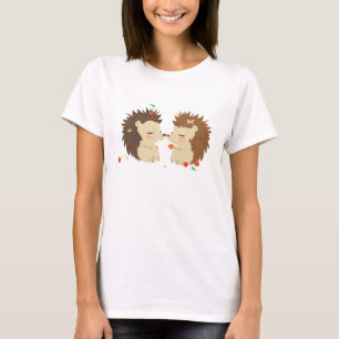 Hedgehogs Love WomanTshirt T-Shirt