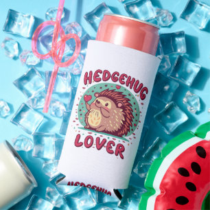 Hedgehug Lover Seltzer Can Cooler
