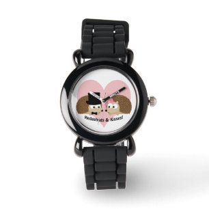 Hedgehugs and Kisses Hedgehog Couple Watch