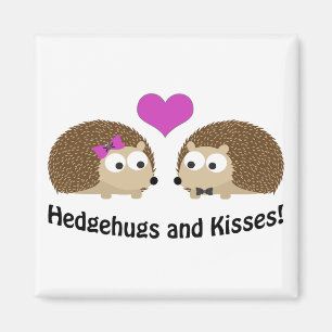 Hedgehugs and Kisses hedgehog love Magnet