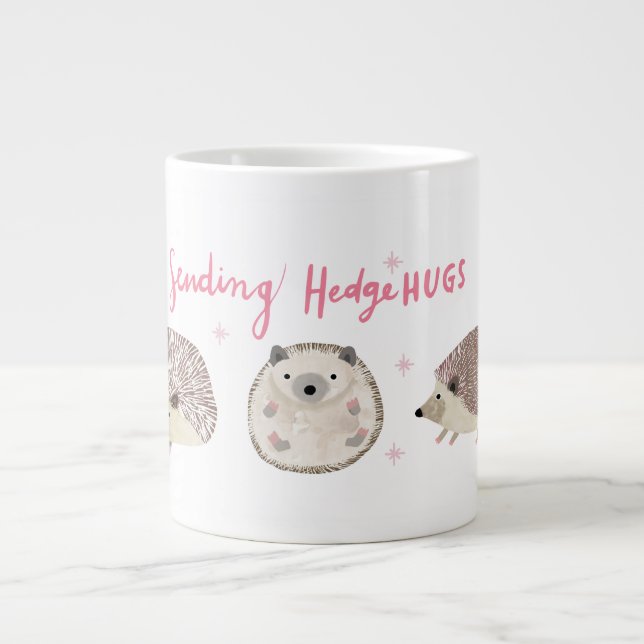 Hedgehugs for You Large Coffee Mug (Front)