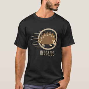 Hedgejog Animal Pun Hedgehog Workout Sports Team T-Shirt