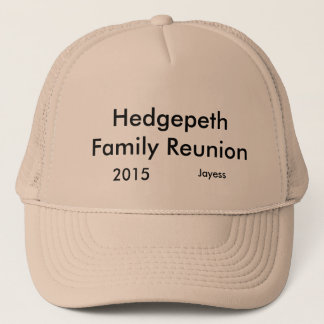 hedgepeth family reunion trucker hat