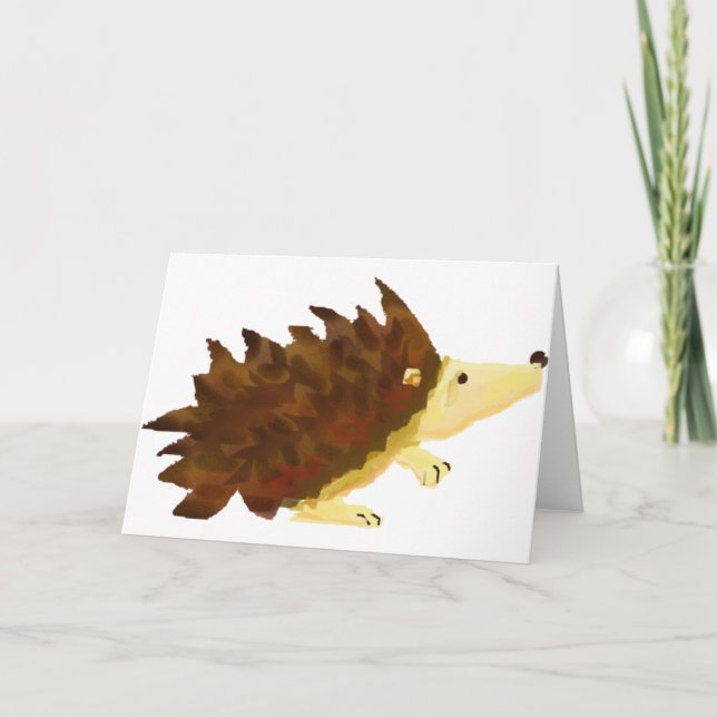 Hedgie Card (Front)