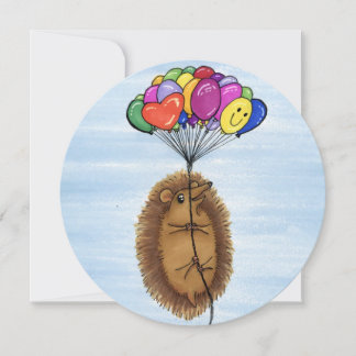"Hedgie" Congrats/Birthday/Celebration Card