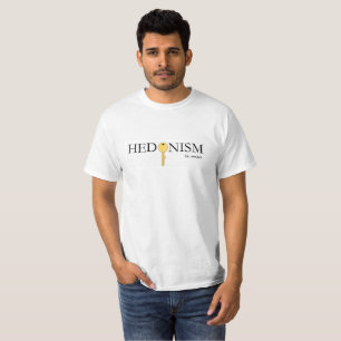 Hedonism Black and Gold Original Tee