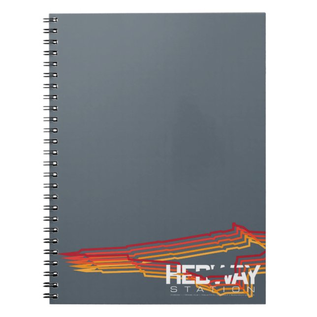 HEDWAY Station spiral notebook (Front)