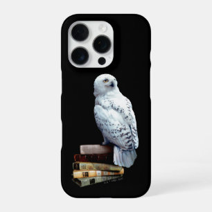 Hedwig on books iPhone case