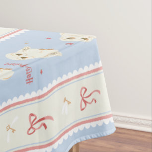 Hedwig Owl Post Stripe Pattern Tablecloth