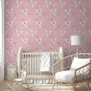 Hedwig Pink Solstice Pattern Wallpaper