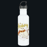 Hedwig Whimsical Forest Drawing 710 Ml Water Bottle<br><div class="desc">Show your house spirit in the coziest way with this charming Hedwig™ design. Featuring the beloved snowy owl bundled up in a warm Gryffindor house-colored scarf, this playful illustration captures the magic and loyalty of Harry Potter’s trusted companion. Set against a whimsical woodland backdrop with subtle sparkling accents, the hand-drawn...</div>