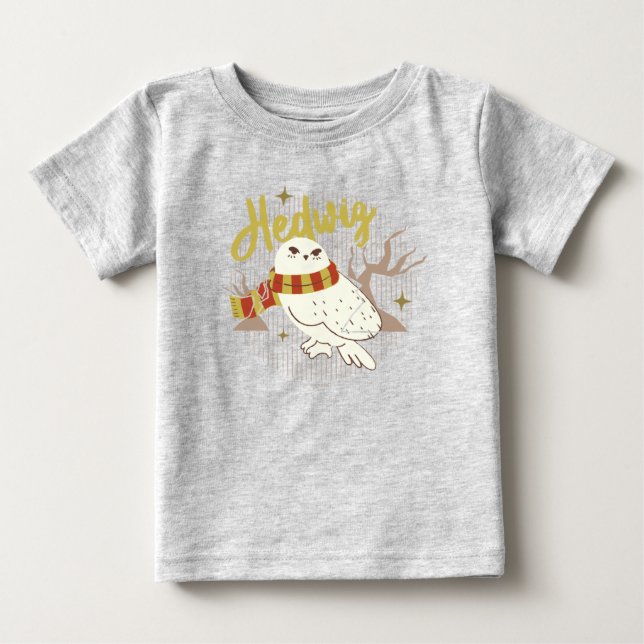 Hedwig Whimsical Forest Drawing Baby T-Shirt (Front)