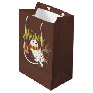 Hedwig Whimsical Forest Drawing Medium Gift Bag
