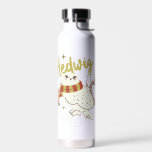 Hedwig Whimsical Forest Drawing Water Bottle<br><div class="desc">Show your house spirit in the coziest way with this charming Hedwig™ design. Featuring the beloved snowy owl bundled up in a warm Gryffindor house-colored scarf, this playful illustration captures the magic and loyalty of Harry Potter’s trusted companion. Set against a whimsical woodland backdrop with subtle sparkling accents, the hand-drawn...</div>