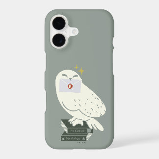 Hedwig With Letter Whimsical Drawing