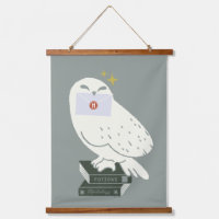 Hedwig With Letter Whimsical Drawing