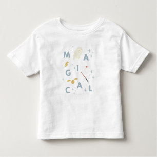 Hedwigh "Magical" Typography Graphic Toddler T-Shirt