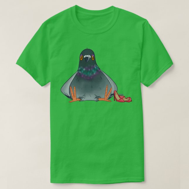 Heel Pigeon T-Shirt (Design Front)