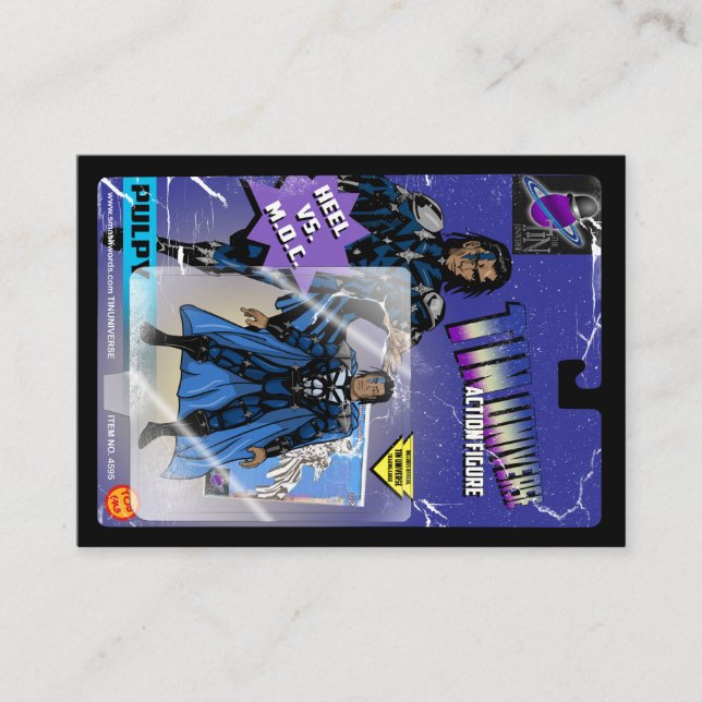 HEEL VS. M.O.C.BUSINESS CARDS (Front)