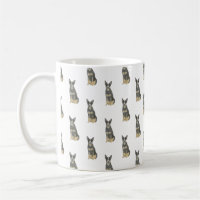 Heeler Cattledog (Blue Black Tan)
