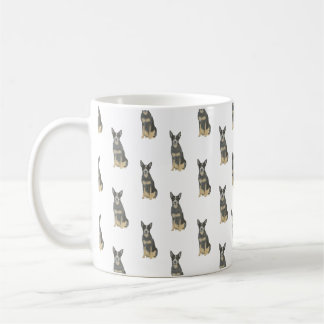Heeler Cattledog (Blue Black Tan) Coffee Mug